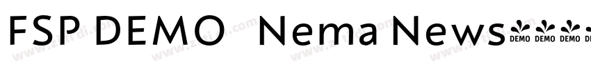 FSP DEMO   Nema News字体转换